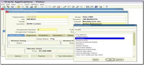 Oracle Applications: Configuration of Payroll